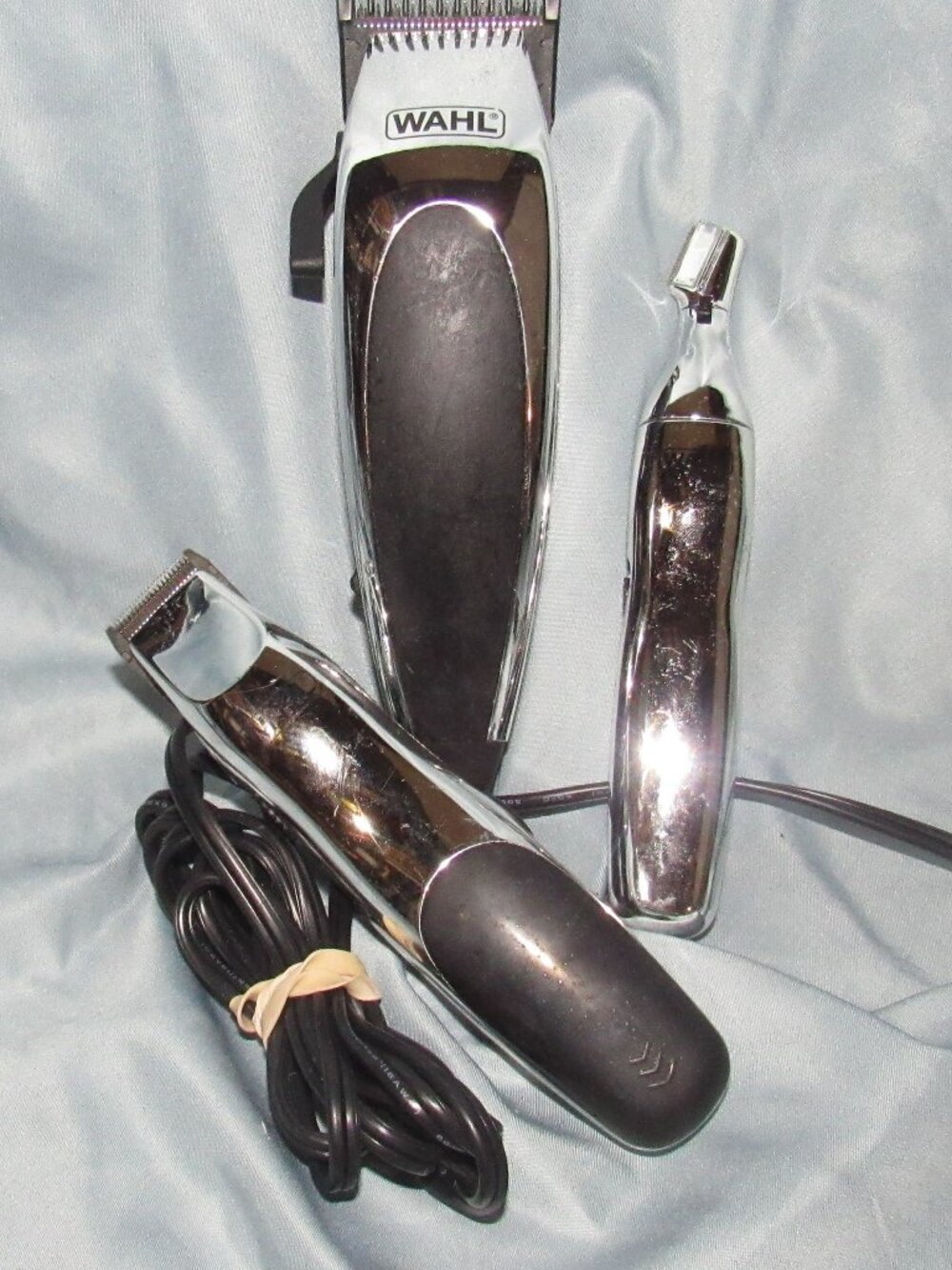 Wahl Three Piece Set, Hair, Beard and Nose Clippers / Trimmers X821